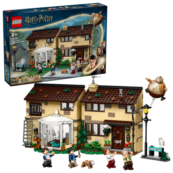 Obrázok pre LEGO HARRY POTTER 76451 Privet Drive: Návštěva tety Marge