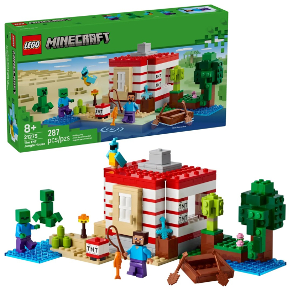 Obrázok pre LEGO MINECRAFT 21275 Dům TNT v džungli