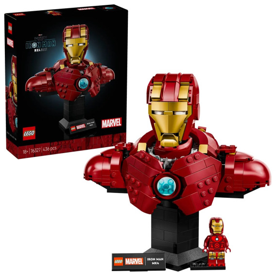 Obrázok pre LEGO MARVEL 76327 Iron Man MK4 Busta