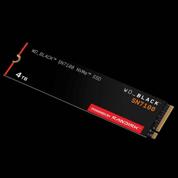 Obrázok pre Western Digital Black SN7100 4 TB M.2 PCI Express 4.0 NVMe 3D TLC NAND