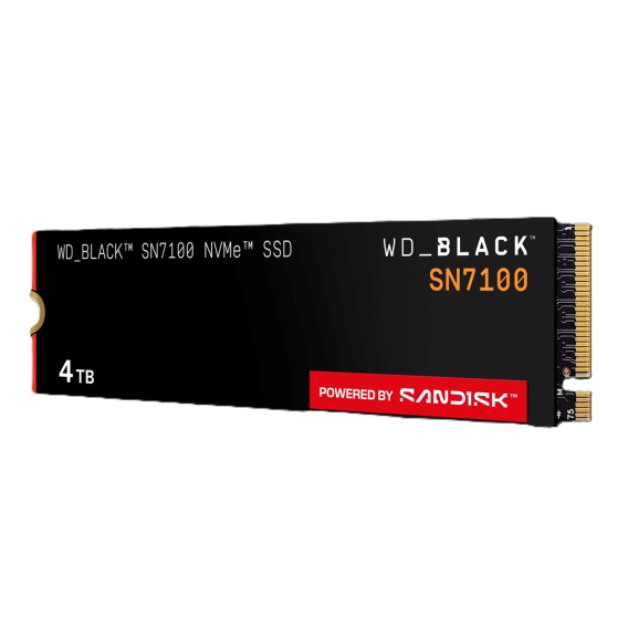 Obrázok pre Western Digital Black SN7100 4 TB M.2 PCI Express 4.0 NVMe 3D TLC NAND