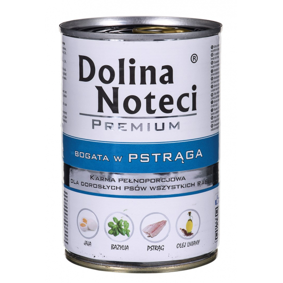 Obrázok pre Dolina Noteci Premium Trout - vlhké krmivo pro psy 400 g