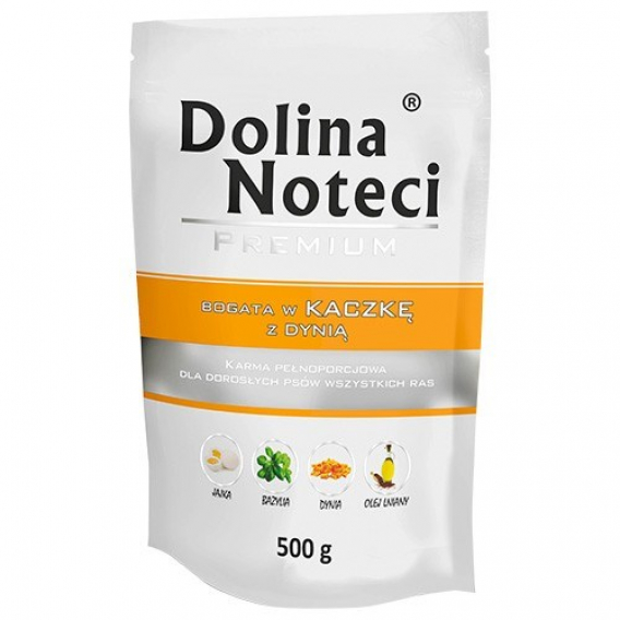 Obrázok pre DOLINA NOTECI Premium Rich in duck with pumpkin - Mokré krmivo pro psy - 500 g