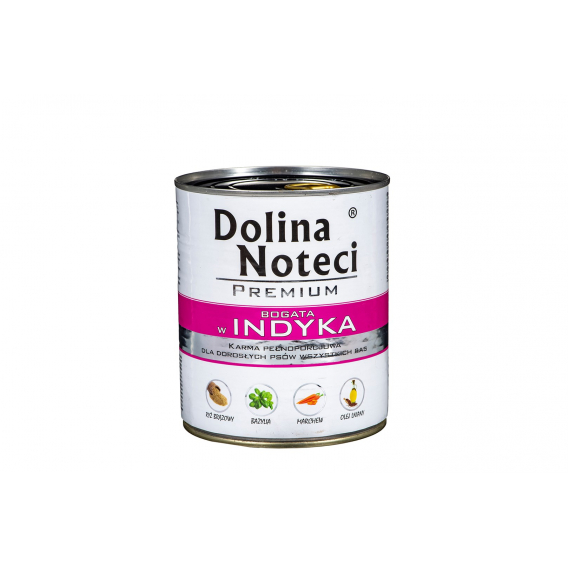 Obrázok pre DOLINA NOTECI Premium Rich in turkey - Mokré krmivo pro psy - 800 g