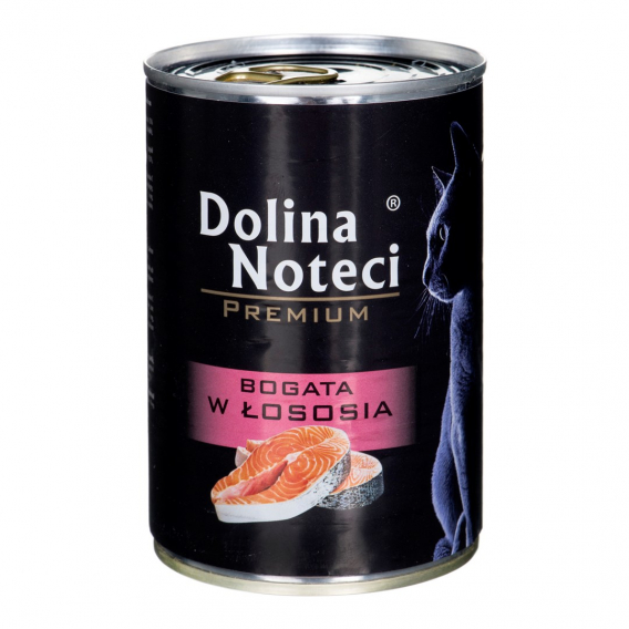 Obrázok pre Dolina Noteci Premium bohaté na losos - mokré krmivo pro kočky - 400g