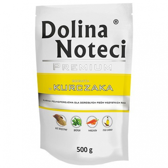 Obrázok pre DOLINA NOTECI Premium Rich in chicken - Mokré krmivo pro psy - 500 g