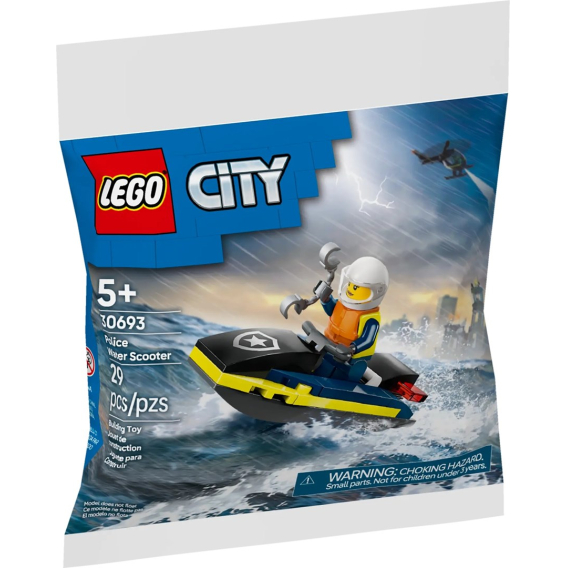 Obrázok pre LEGO CITY 30693 Policejní vodní skútr