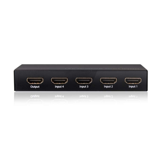 CLUB3D HDMI 2.0 UHD SwitchBox 4 Ports Obrázok pre CLUB3D HDMI 2.0 UHD SwitchBox 4 Ports