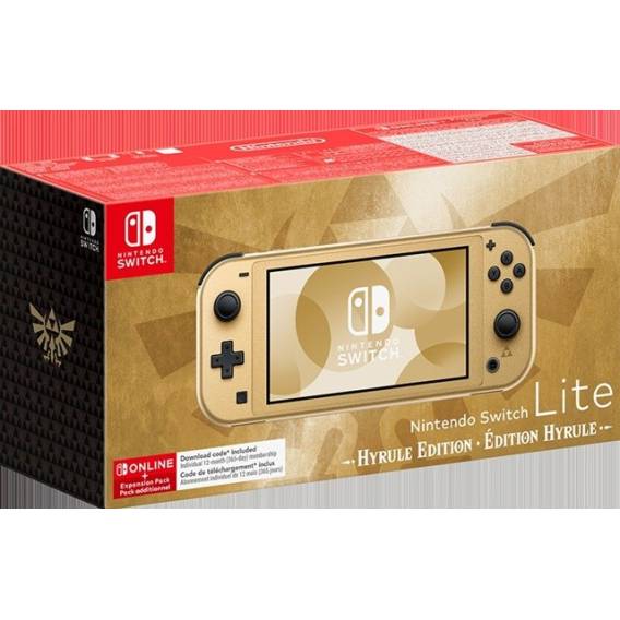 Obrázok pre Nintendo Switch Lite Hyrule Edition přenosná herní konzole 14 cm (5.5") 32 GB Dotyková obrazovka Wi-Fi Zlato
