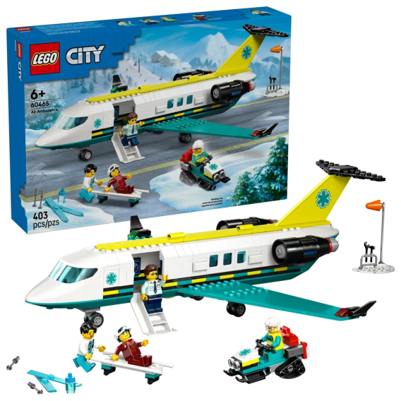 Obrázok pre LEGO CITY 60465 Letadlo letecké záchranné služby
