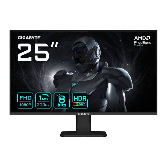Obrázok pre GIGABYTE GS25F2 počítačový monitor 62,2 cm (24.5") 1920 x 1080 px Full HD LED Černá