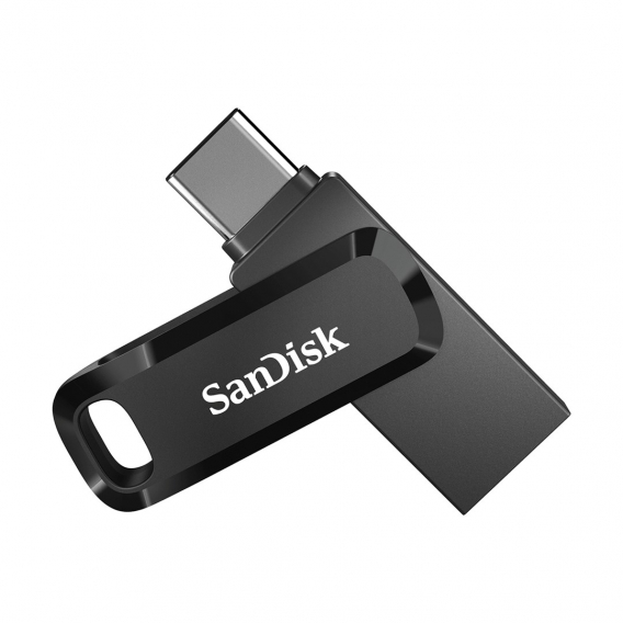 Obrázok pre SanDisk Ultra Dual Drive USB paměť 128 GB USB Type-A / USB Type-C 3.2 Gen 1 (3.1 Gen 1) Černá, Stříbrná