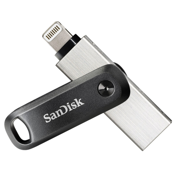 Obrázok pre SanDisk SDIX60N-128G-GN6NE USB paměť 128 GB 3.2 Gen 1 (3.1 Gen 1) Šedá, Stříbrná