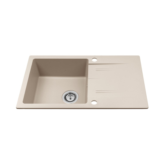 Obrázok pre Sink Lefkada sand beige 76x44 1B 1D