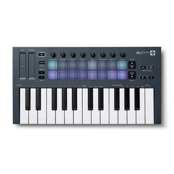 Obrázok pre Novation FLKEY Mini - MIDI klaviatura určená pro software FL Studio, 25 kláves.