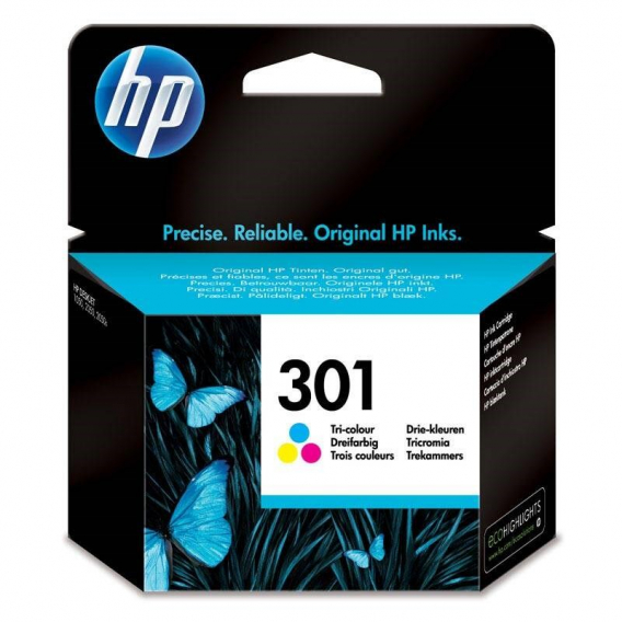 Obrázok pre HP 301 Tříbarevná originální inkoustová kazeta