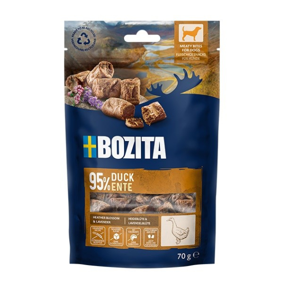 Obrázok pre BOZITA Meaty bites Duck - pamlsek pro psa - 70g