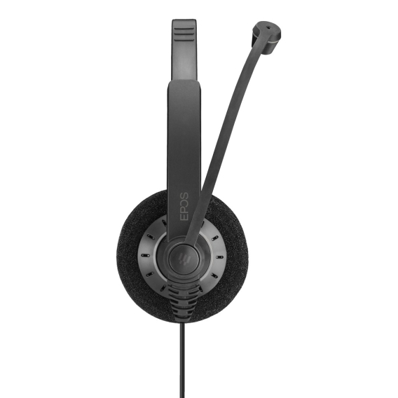 Obrázok pre EPOS IMPACT SC 30 Sluchátka s mikrofonem Kabel Přes hlavu Hovory/hudba Černá, Stříbrná