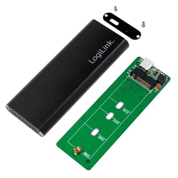 Obrázok pre LogiLink UA0314 rámeček na disk SSD rámeček Černá M.2