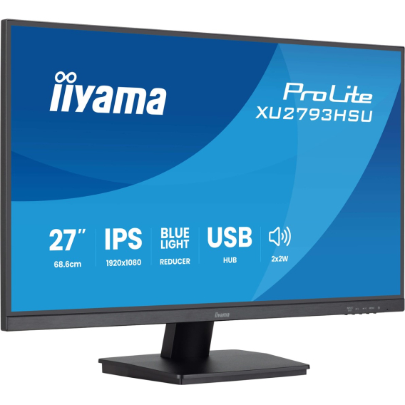 Obrázok pre iiyama ProLite XU2793HSU-B7 počítačový monitor 68,6 cm (27") 1920 x 1080 px Full HD LED Černá