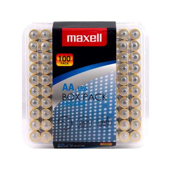 Obrázok pre MAXELL Alkalická baterie AA LR6 100 ks. (10x10 ks)