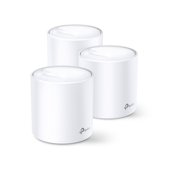 Obrázok pre TP-Link Deco X20 (3-pack) Dvoupásmový (2,4 GHz / 5 GHz) Wi-Fi 5 (802.11ac) Bílá 2 Vnitřní