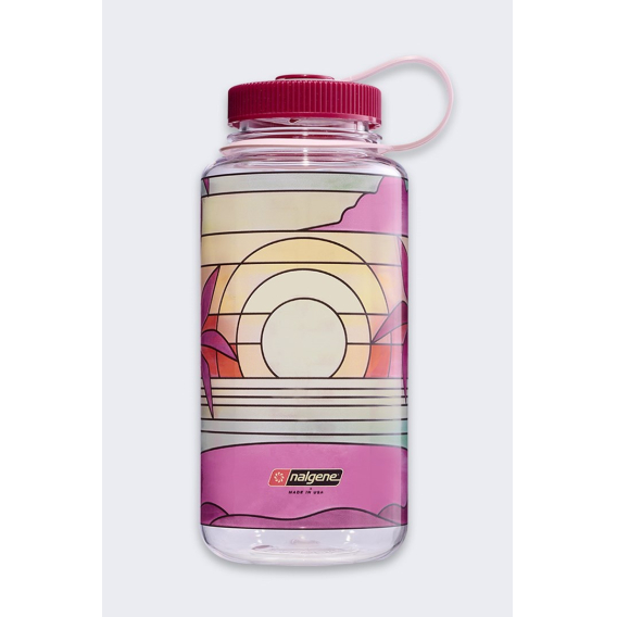Obrázok pre Butelka turystyczna Nalgene Wide Mouth 32 oz (1000ml) - clear stained glass sunset