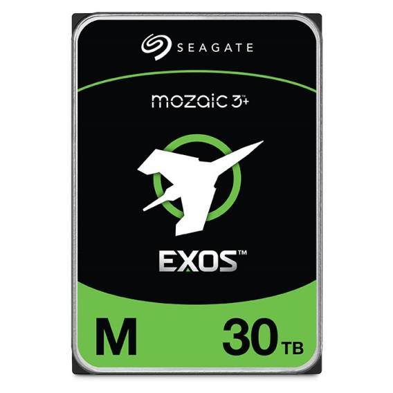 Obrázok pre Seagate Exos M vnitřní pevný disk 30 TB 7200 ot/min 512 MB 3.5" SATA (ST30000NM004K)