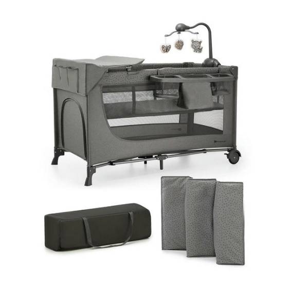 Obrázok pre Cestovní postýlka KinderKraft JOY 2 DARK GREY
