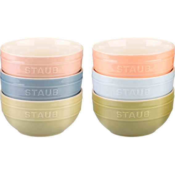 Obrázok pre Set of 6 bowls 14 cm, multicolor