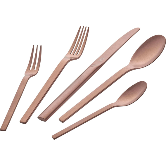 Obrázok pre 30-piece matte cutlery set Rose Gold