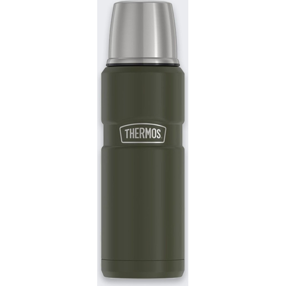 Obrázok pre Termoska na nápoje 470 ml THERMOS – vojenská zelená