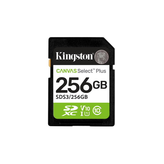 Obrázok pre Kingston Technology Canvas Select Plus Gen3 256 GB SD UHS-I Třída 10