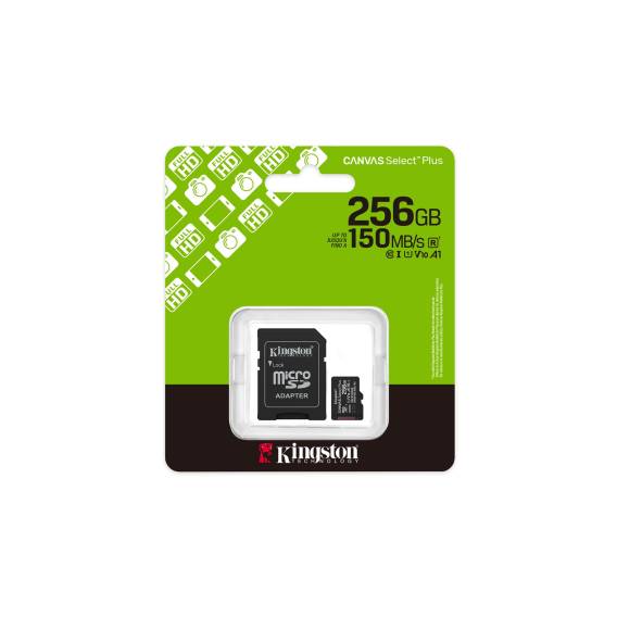 Obrázok pre Kingston Technology Canvas Select Plus Gen3 256 GB MicroSDXC UHS-I Třída 10