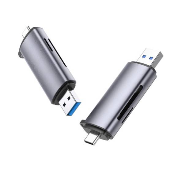 Obrázok pre Ugreen 50706 čtečka karet USB/Micro-USB Stříbrná