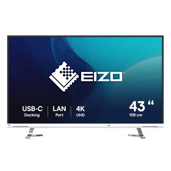 Obrázok pre EIZO FlexScan EV4340X-WT LED display 108 cm (42.5") 3840 x 2160 px 4K Ultra HD Bílá