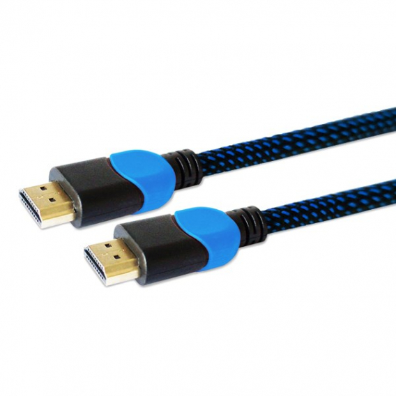 Obrázok pre Savio GCL-02 HDMI kabel 1,8 m HDMI Typ A (standardní) Černá, Modrá