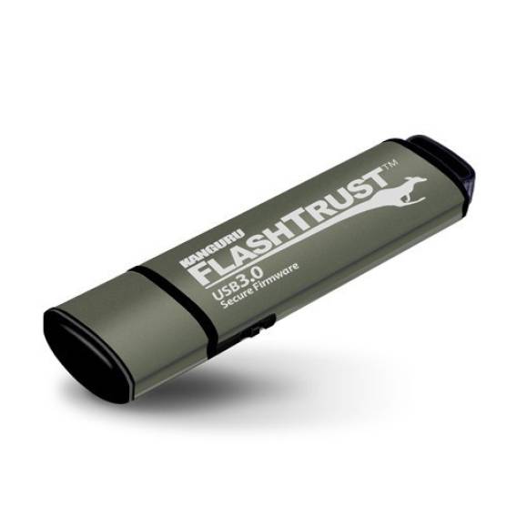 Obrázok pre iStorage Kanguru FlashTrust USB 3.0 32GB USB paměť USB Typ-A 3.2 Gen 1 (3.1 Gen 1) Šedá