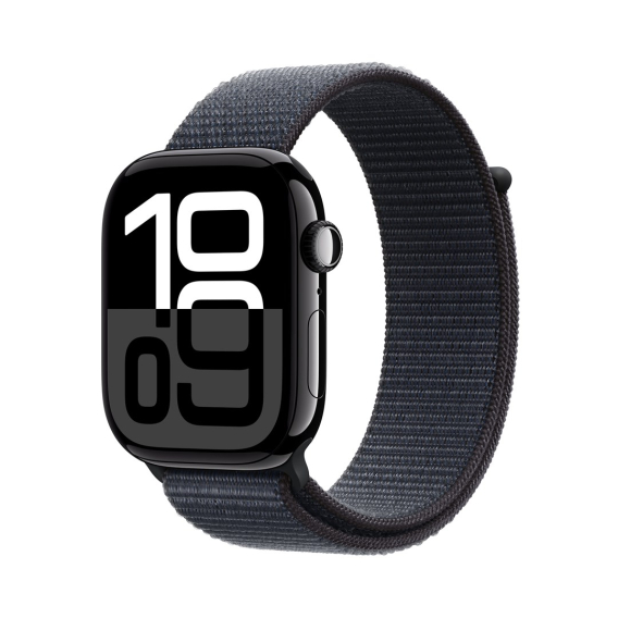 Obrázok pre Apple Watch Series 10 OLED 46 mm Digitální 416 x 496 px Dotyková obrazovka Černá Wi-Fi GPS
