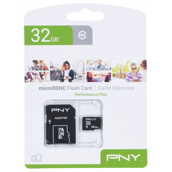 Obrázok pre PNY Performance Plus 32 GB MicroSDHC Třída 10