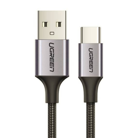 Obrázok pre Ugreen kabel USB-A/USB-C QC 3.0 3A 2 m US288 (šedý)