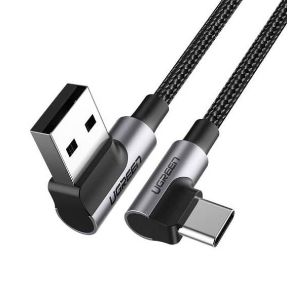 Obrázok pre Ugreen 20856 USB kabel USB 2.0 USB A USB C Černá, Stříbrná