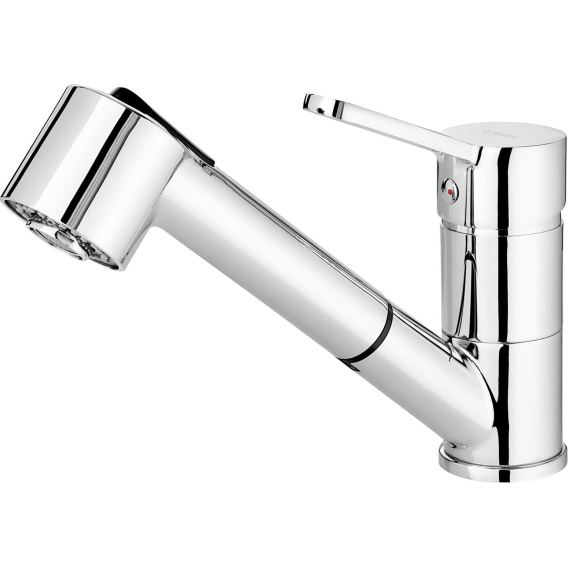 Obrázok pre Kitchen faucet with pull-out spout - 2 jet types