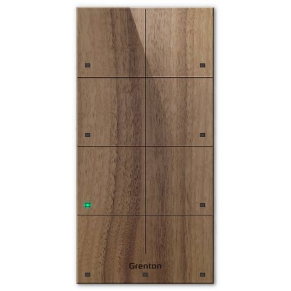 Obrázok pre Grenton touch panel / 8 touch zones / TF-Bus / dark wooden front