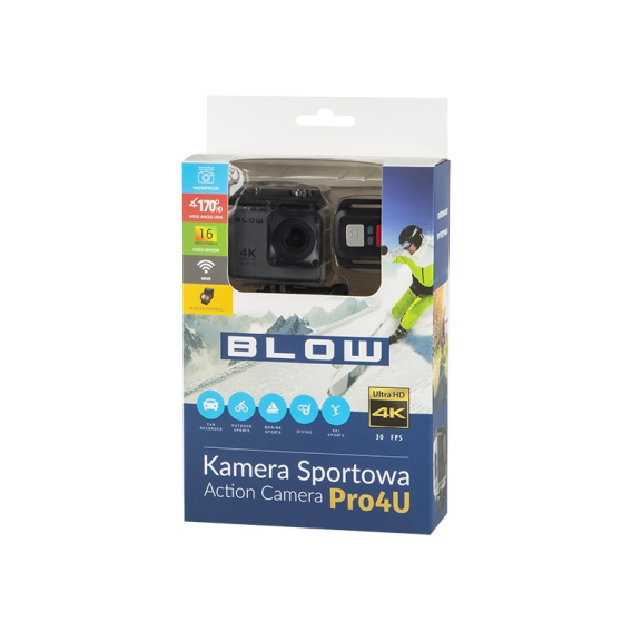 Obrázok pre BLOW 78-538# outdoorová sportovní kamera 16 MP 4K Ultra HD CMOS Wi-Fi 58 g