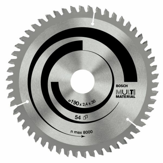 Obrázok pre BOSCH MULTI MATER SAW BLADE 184x30x48Z x2,4