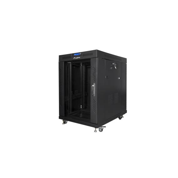 Obrázok pre Lanberg FF01-8015-12BL rack 15U Volně stojící rack Černá