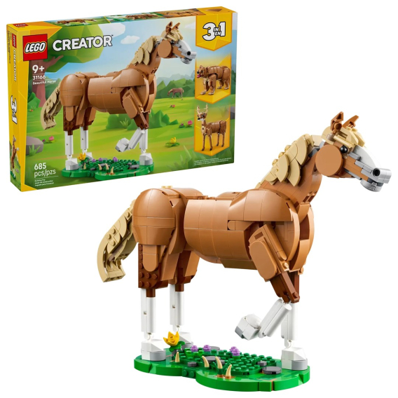 Obrázok pre LEGO CREATOR 3 V 1 31166 Krásný kůň