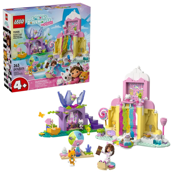 Obrázok pre LEGO GABBY’S DOLLHOUSE 11205 Hora sladkostí a mačacia záhrada