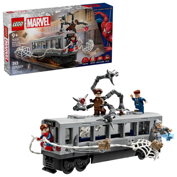 Obrázok pre LEGO MARVEL 76321 Scéna ve vlaku v metru Spider-Man vs. Doc Ock